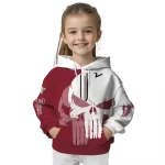 troy trojans graphic punisher red white hoodie best selling