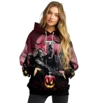 troy trojans halloween vibes red black hoodie best selling