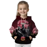 troy trojans halloween vibes red black hoodie best selling