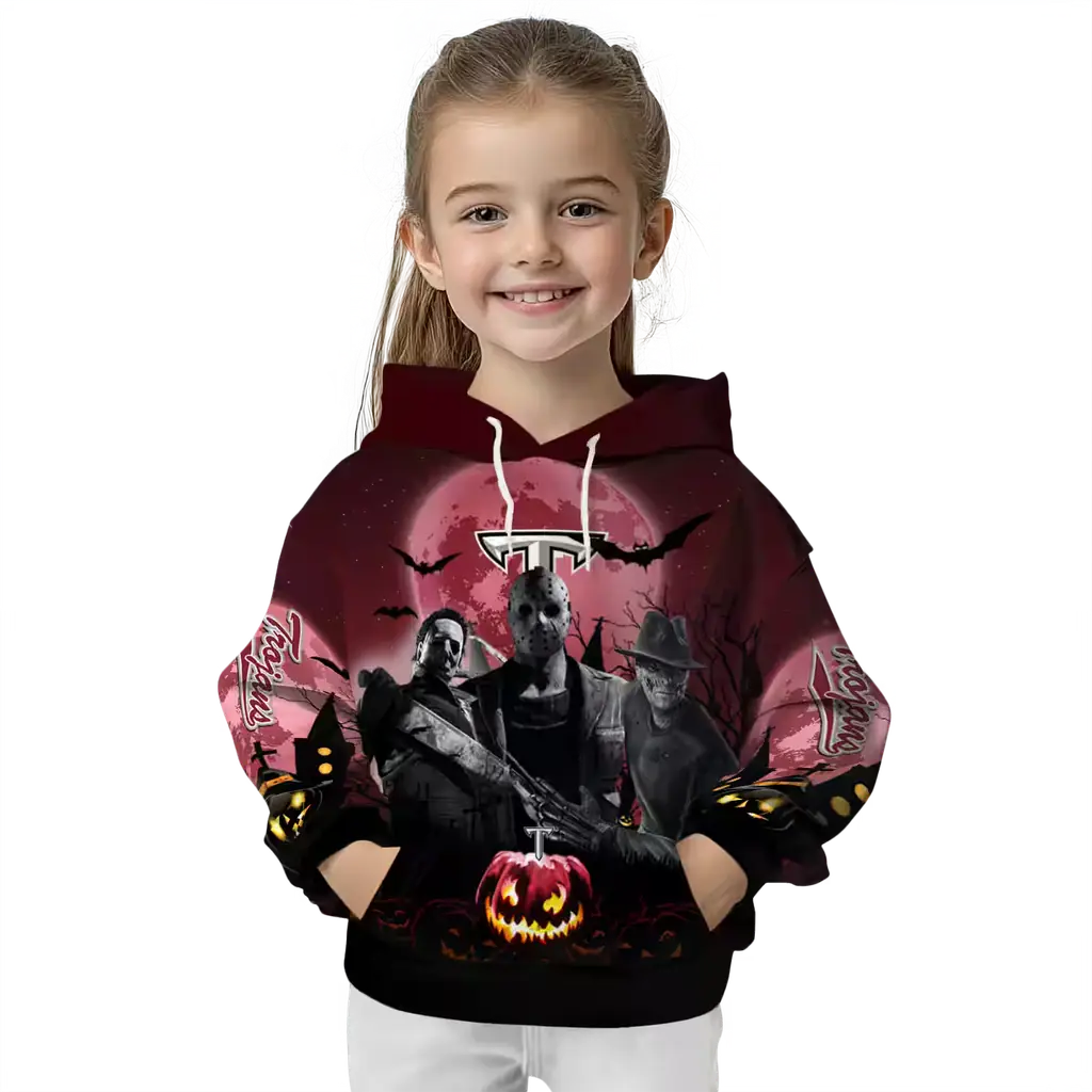 troy trojans halloween vibes red black hoodie top rated troy trojans halloween vibes red black hoodie top rated
