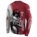 troy trojans jack skellington red hoodie best selling