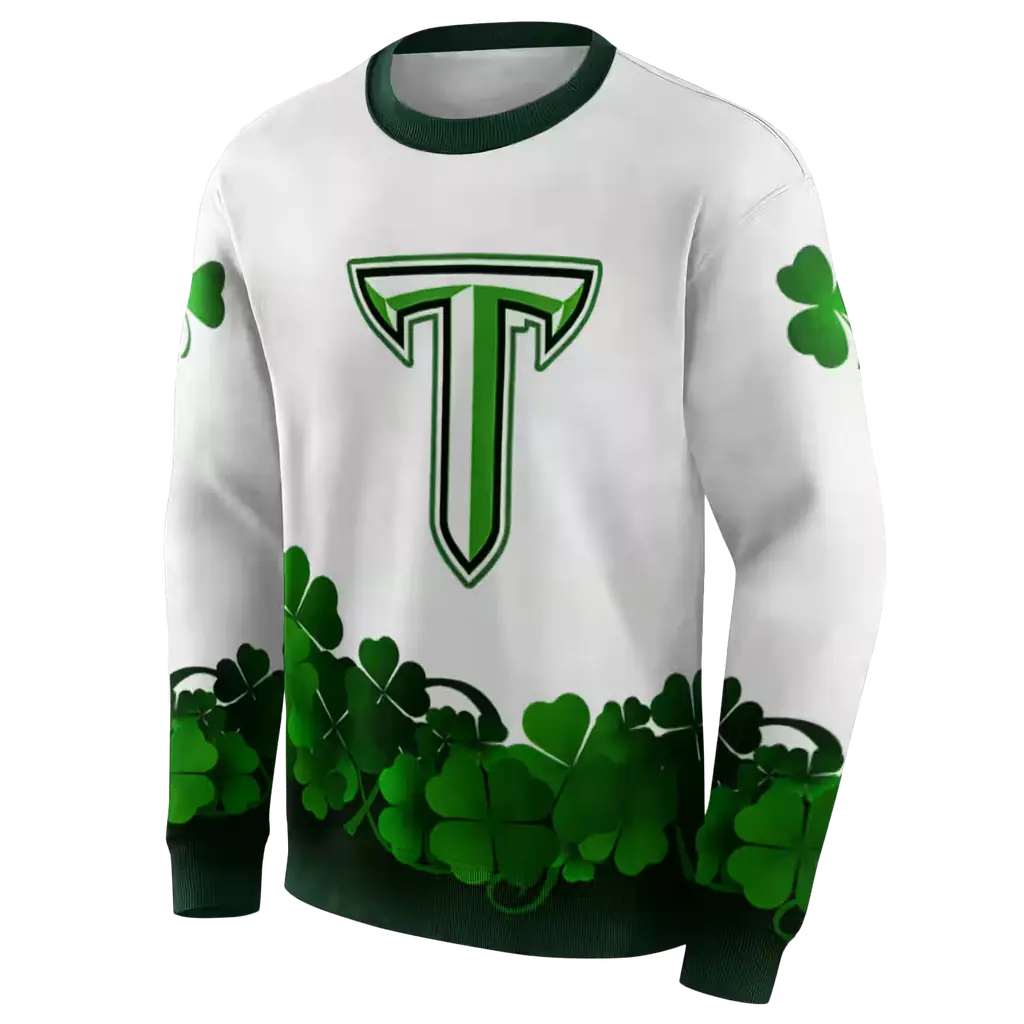 troy trojans lucky motif white green hoodie new arrival troy trojans lucky motif white green hoodie new arrival