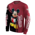 troy trojans mickey mouse red black hoodie best selling