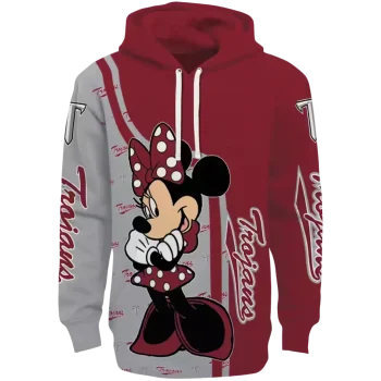troy trojans minnie mouse red hoodie best selling