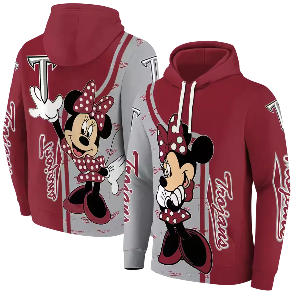 troy trojans minnie mouse red hoodie fashion forward troy trojans minnie mouse red hoodie fashion forward