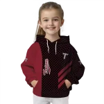 troy trojans monogram pattern red hoodie best selling