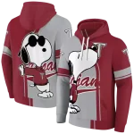 troy trojans playful snoopy red hoodie best selling