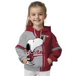 troy trojans playful snoopy red hoodie best selling