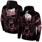 troy trojans skull artwork red black hoodie best selling