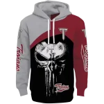 troy trojans skull punisher grey black hoodie best selling