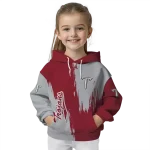 troy trojans splatter effect red hoodie best selling