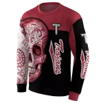 troy trojans sugar skull red black hoodie best selling