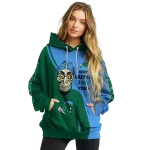 tulane green wave achmed skull green hoodie best selling