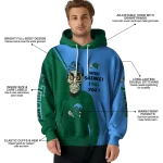 tulane green wave achmed skull green hoodie best selling