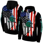 tulane green wave american pride black hoodie best selling
