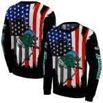 tulane green wave american pride black hoodie best selling