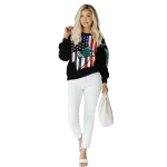 tulane green wave american pride black hoodie best selling