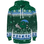 tulane green wave christmas trees green hoodie best selling