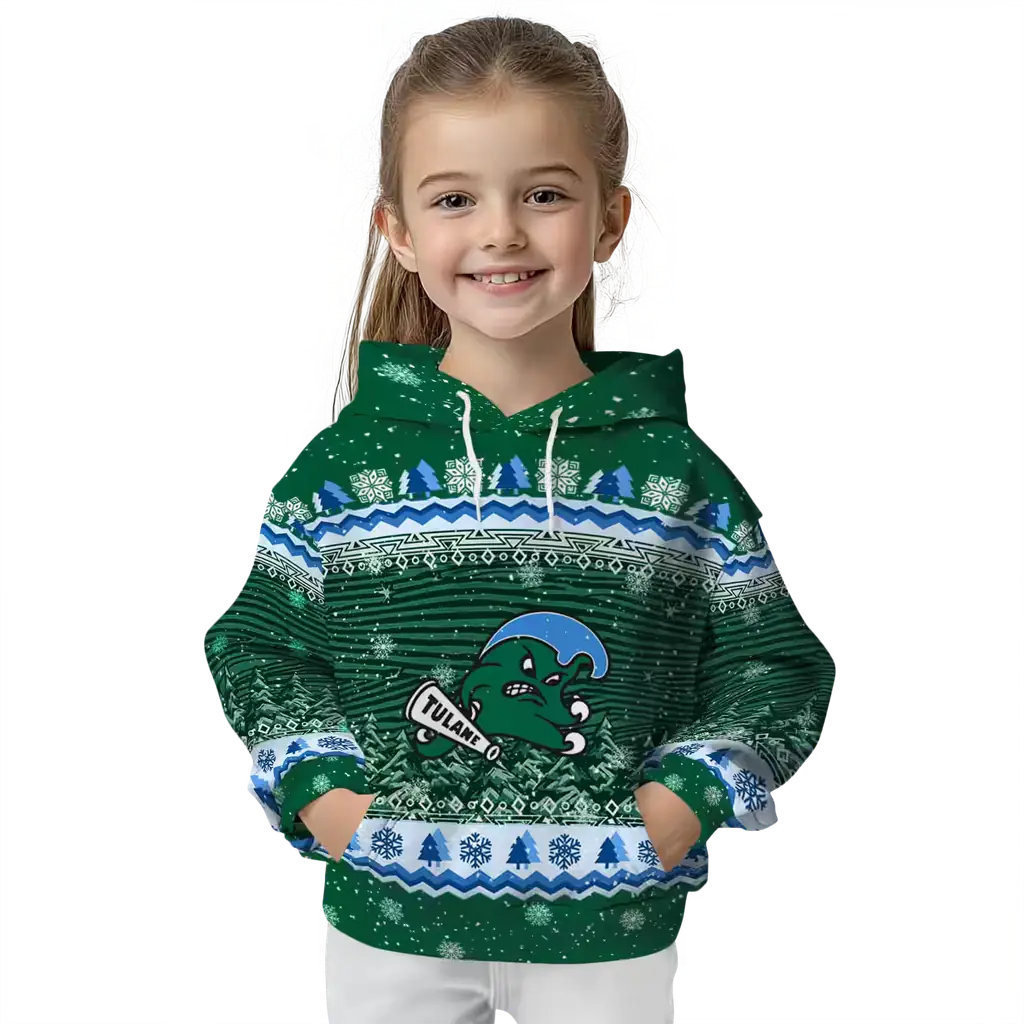 tulane green wave christmas trees green hoodie top rated tulane green wave christmas trees green hoodie top rated