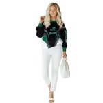 tulane green wave futuristic pattern green black hoodie best selling