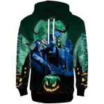 tulane green wave halloween vibes green black hoodie best selling