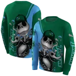 tulane green wave jack skellington green hoodie best selling