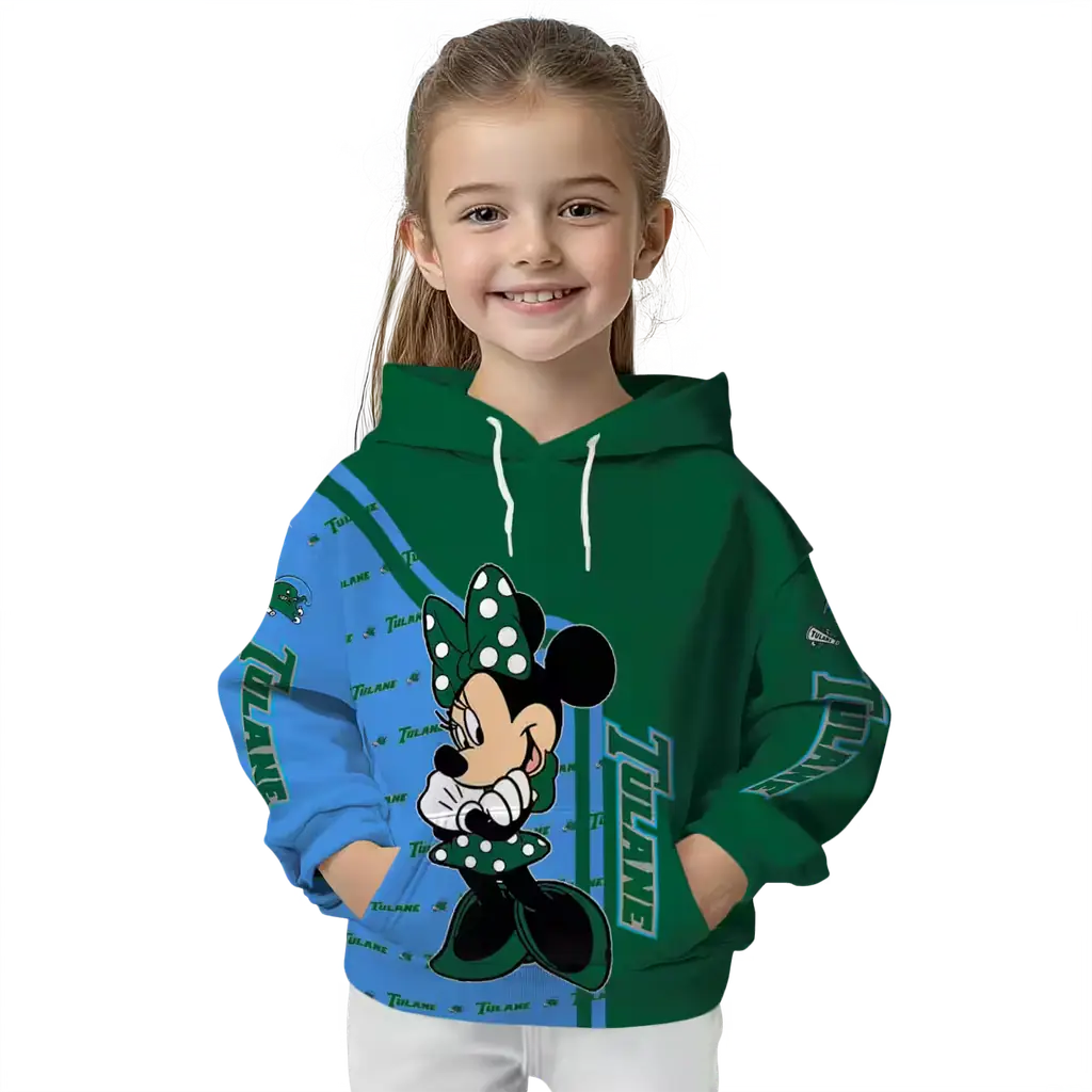 tulane green wave minnie mouse green hoodie top rated tulane green wave minnie mouse green hoodie top rated