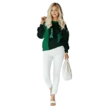 tulane green wave monogram pattern green hoodie best selling