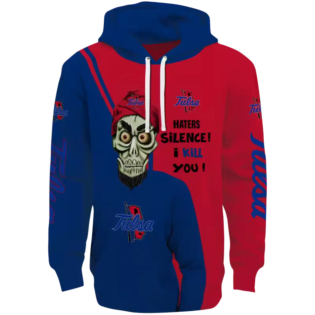 tulsa golden hurricane achmed skull blue hoodie best selling tulsa golden hurricane achmed skull blue hoodie best selling
