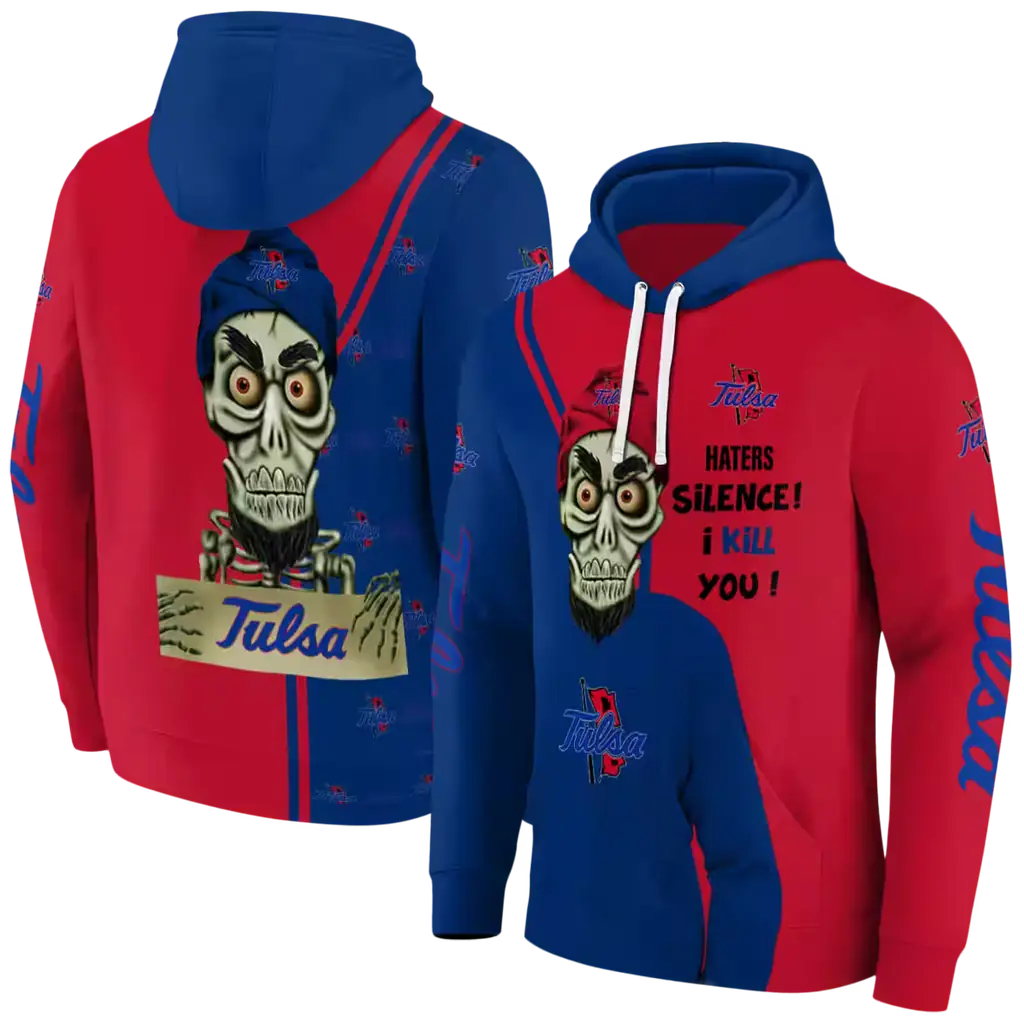 tulsa golden hurricane achmed skull blue hoodie fashion forward tulsa golden hurricane achmed skull blue hoodie fashion forward