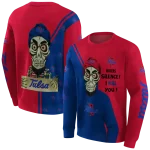 tulsa golden hurricane achmed skull blue hoodie best selling