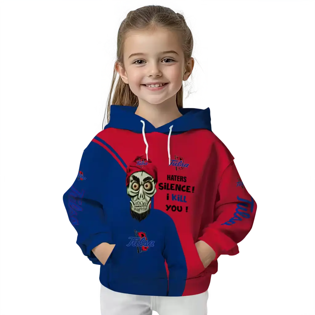 tulsa golden hurricane achmed skull blue hoodie top rated tulsa golden hurricane achmed skull blue hoodie top rated