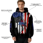 tulsa golden hurricane american pride black hoodie best selling