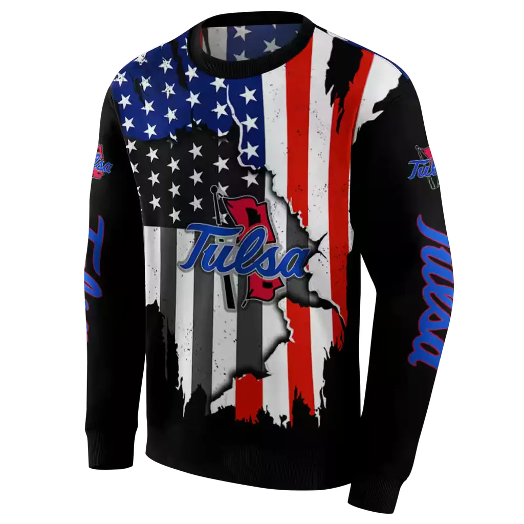 tulsa golden hurricane american pride black hoodie new arrival tulsa golden hurricane american pride black hoodie new arrival