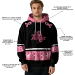 tulsa golden hurricane awareness ribbon black pink hoodie best selling