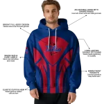 tulsa golden hurricane concentric lines blue black hoodie best selling