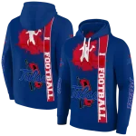 tulsa golden hurricane football heartbeat blue hoodie best selling