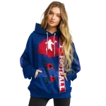 tulsa golden hurricane football heartbeat blue hoodie best selling