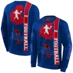 tulsa golden hurricane football heartbeat blue hoodie best selling