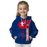 tulsa golden hurricane football heartbeat blue hoodie best selling