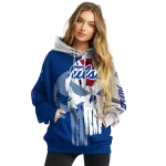 tulsa golden hurricane graphic punisher blue white hoodie best selling