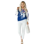 tulsa golden hurricane graphic punisher blue white hoodie best selling
