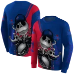 tulsa golden hurricane jack skellington blue hoodie best selling