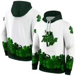 tulsa golden hurricane lucky motif white green hoodie best selling
