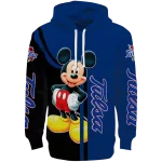 tulsa golden hurricane mickey mouse blue black hoodie best selling