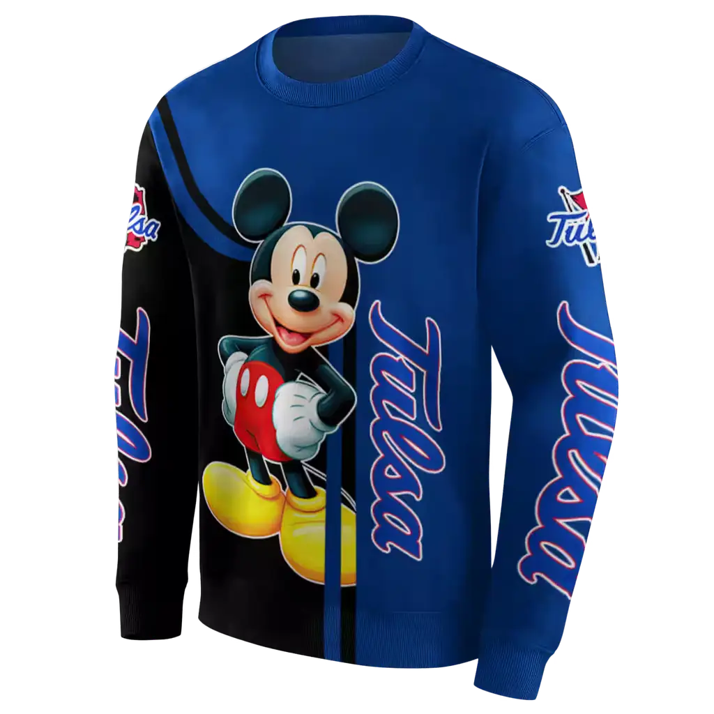 tulsa golden hurricane mickey mouse blue black hoodie new arrival tulsa golden hurricane mickey mouse blue black hoodie new arrival