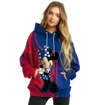 tulsa golden hurricane minnie mouse blue hoodie best selling