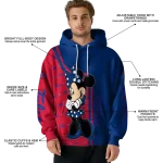 tulsa golden hurricane minnie mouse blue hoodie best selling