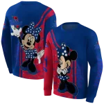 tulsa golden hurricane minnie mouse blue hoodie best selling