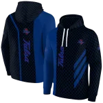 tulsa golden hurricane monogram pattern blue hoodie best selling